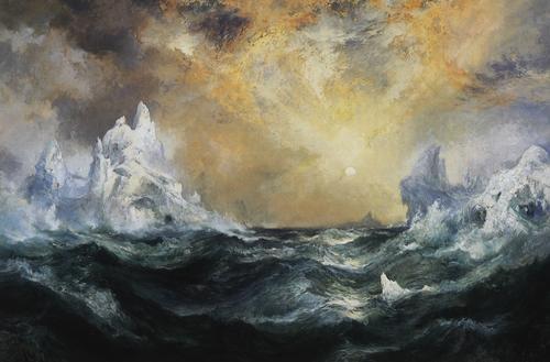 Thomas Moran (1837-1926), Icebergs, 1909